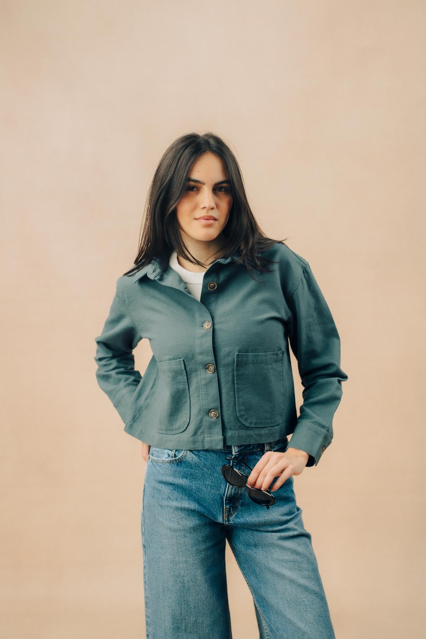 Boxy Canvas Jacket