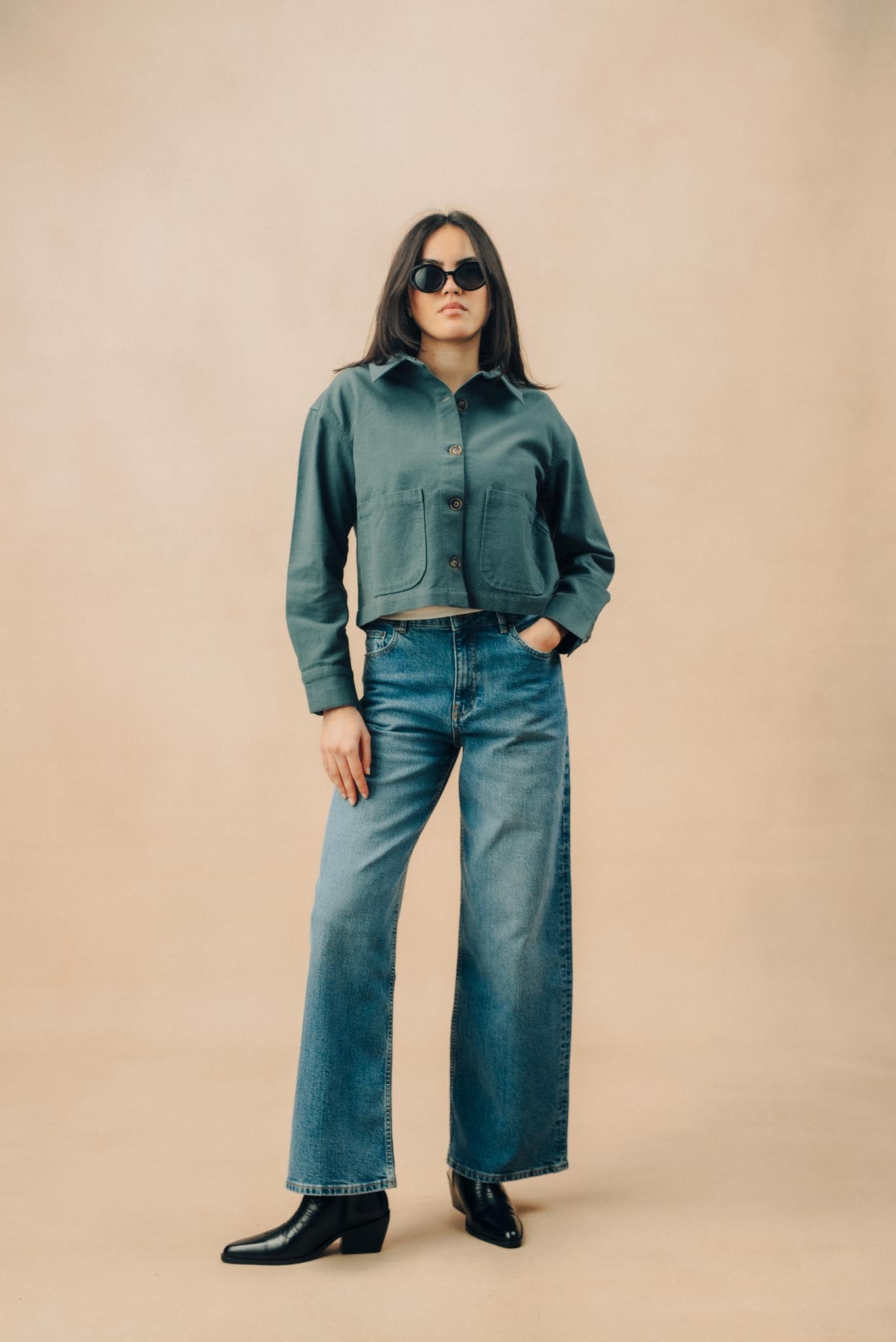 Boxy Canvas Jacket