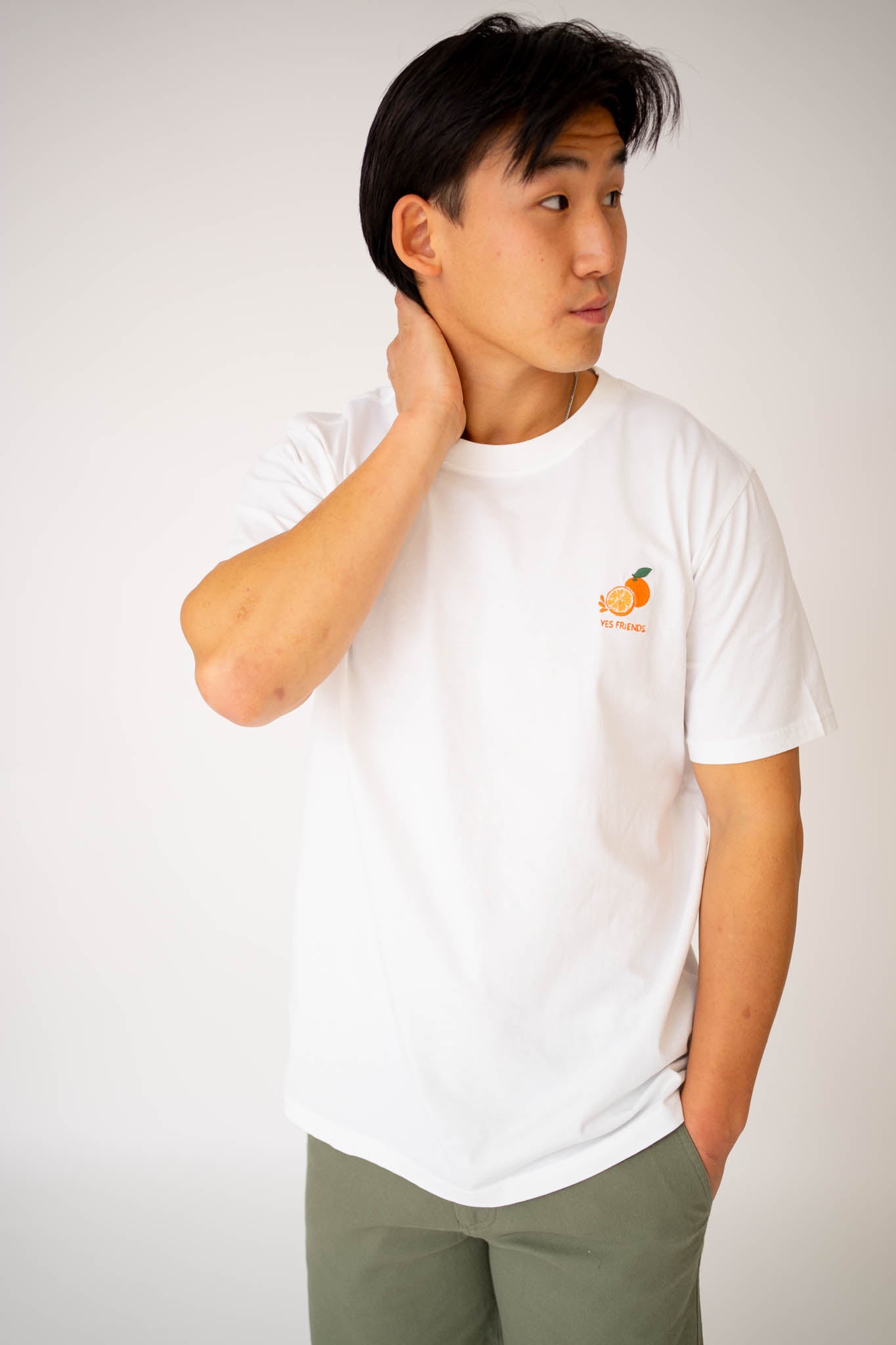 Yes Friends x Charlie Taylor T-shirt - Oranges