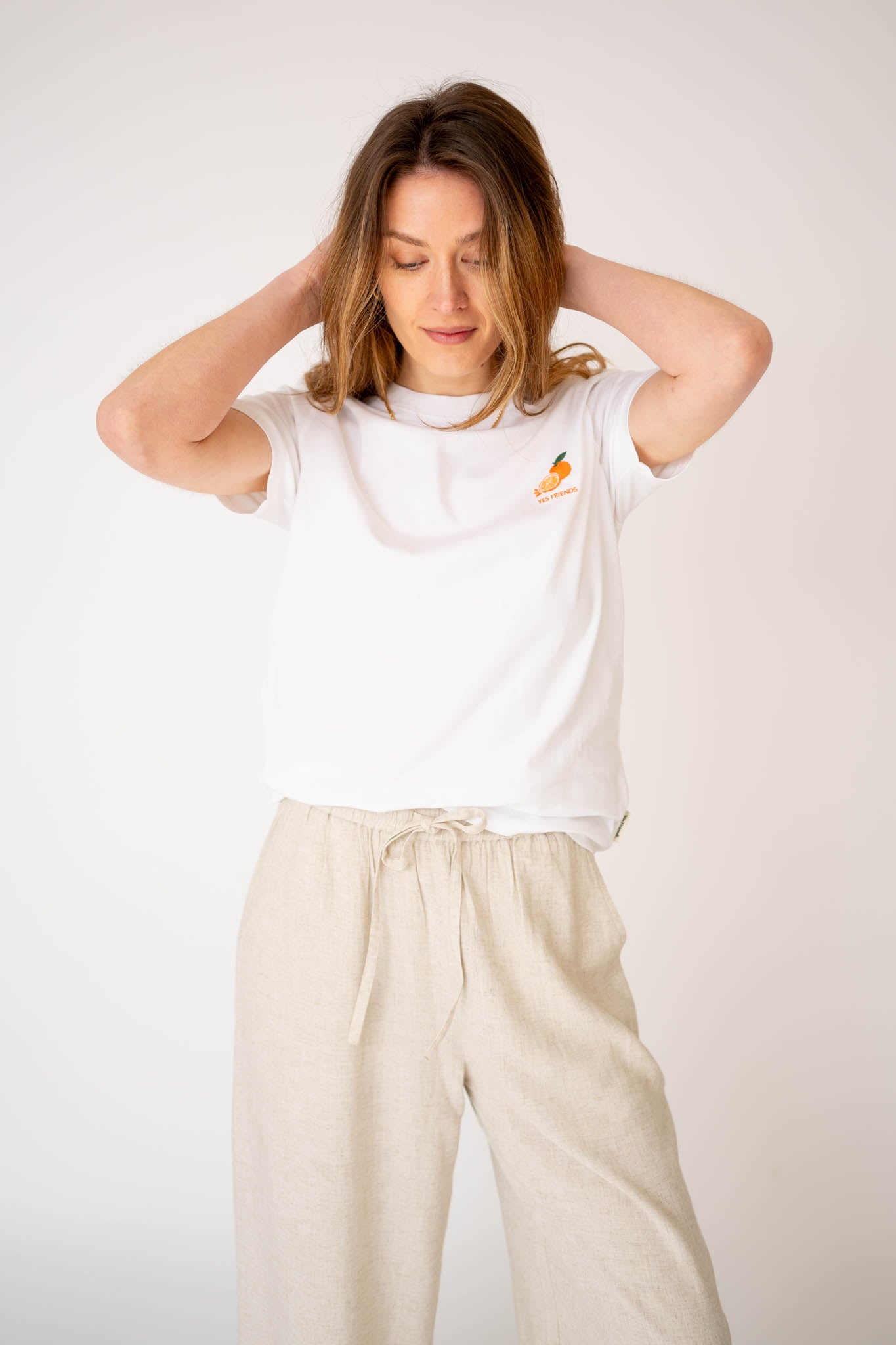 Unisex Yes Friends x Charlie Taylor T-shirt - Oranges