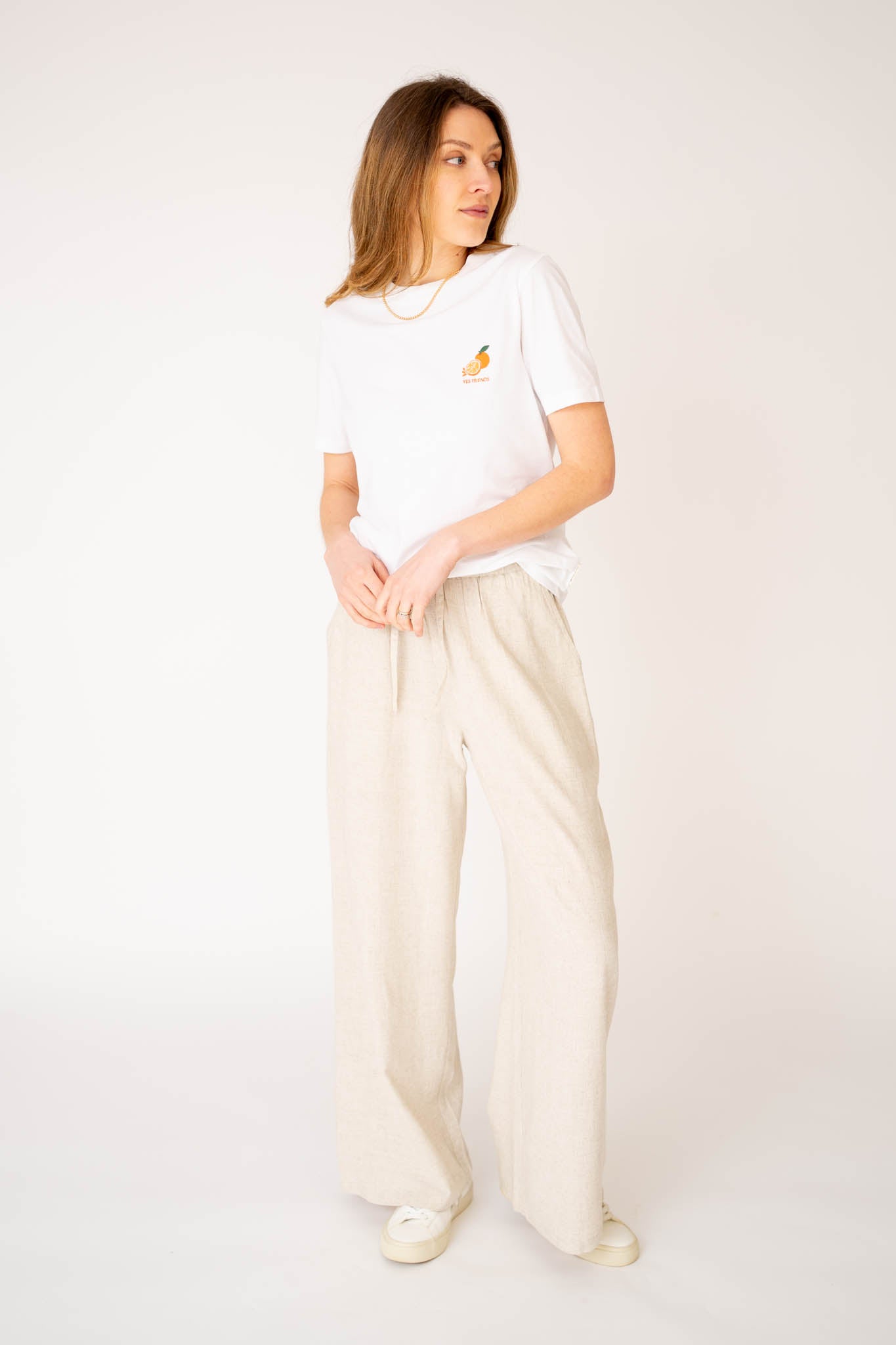 Unisex Yes Friends x Charlie Taylor T-shirt - Oranges