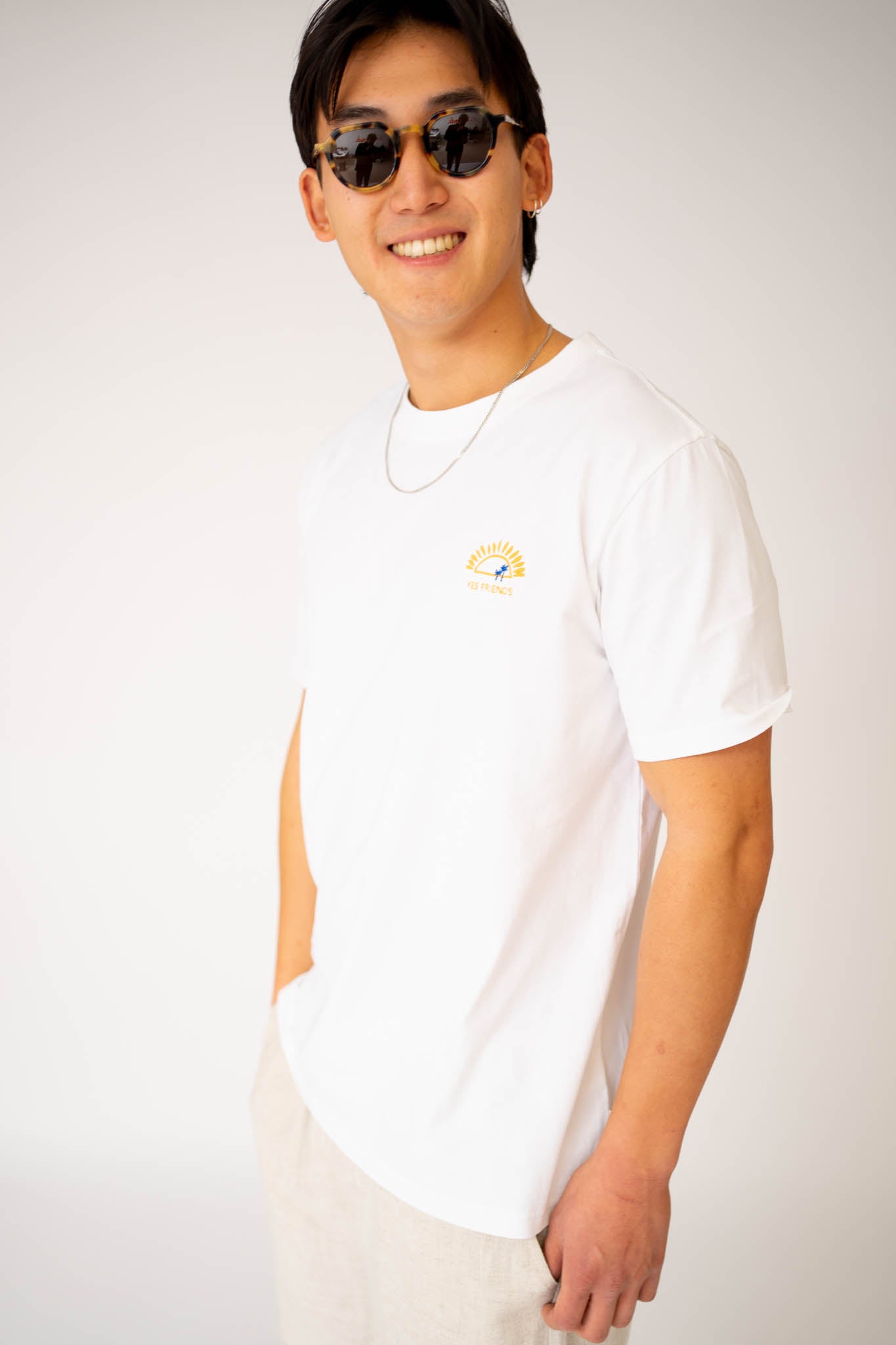 Yes Friends x Charlie Taylor T-shirt - Sunrise