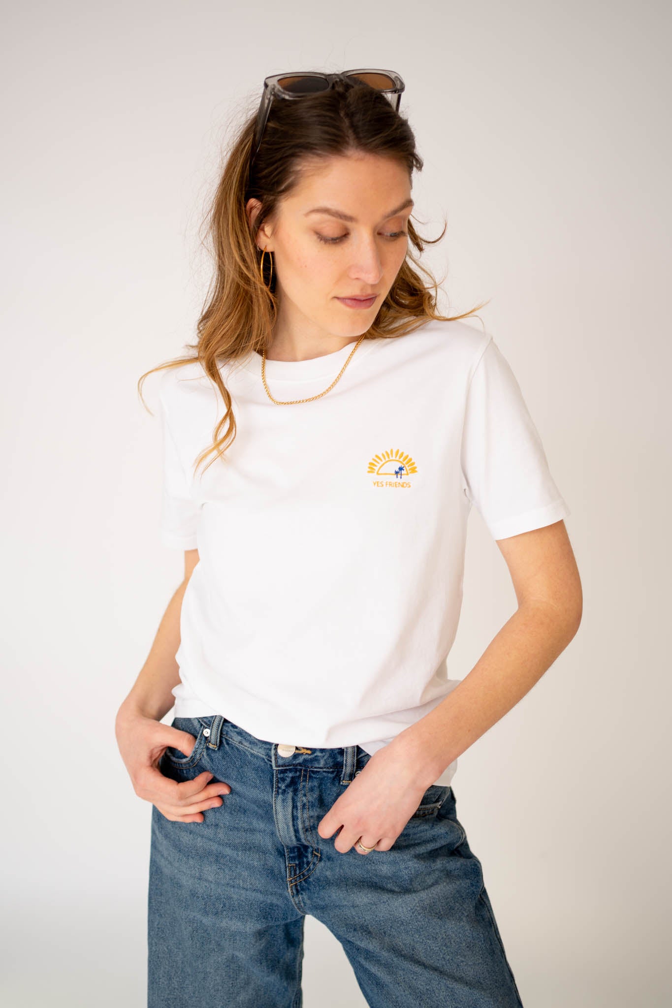 Unisex Yes Friends x Charlie Taylor T-shirt - Sunrise