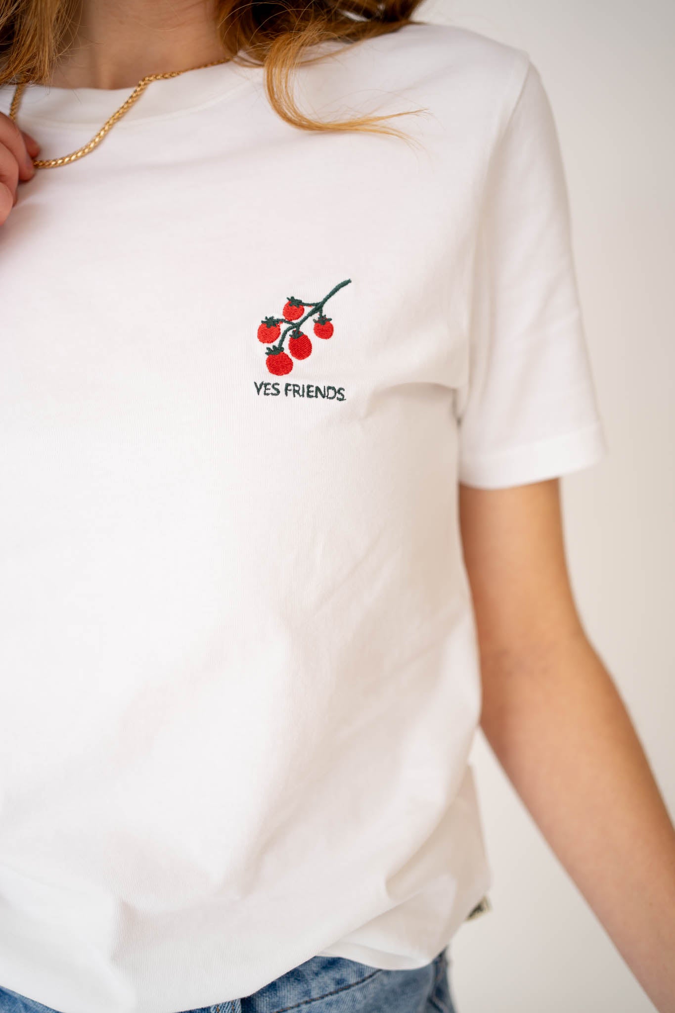 Unisex Yes Friends x Charlie Taylor T-shirt - Tomatoes