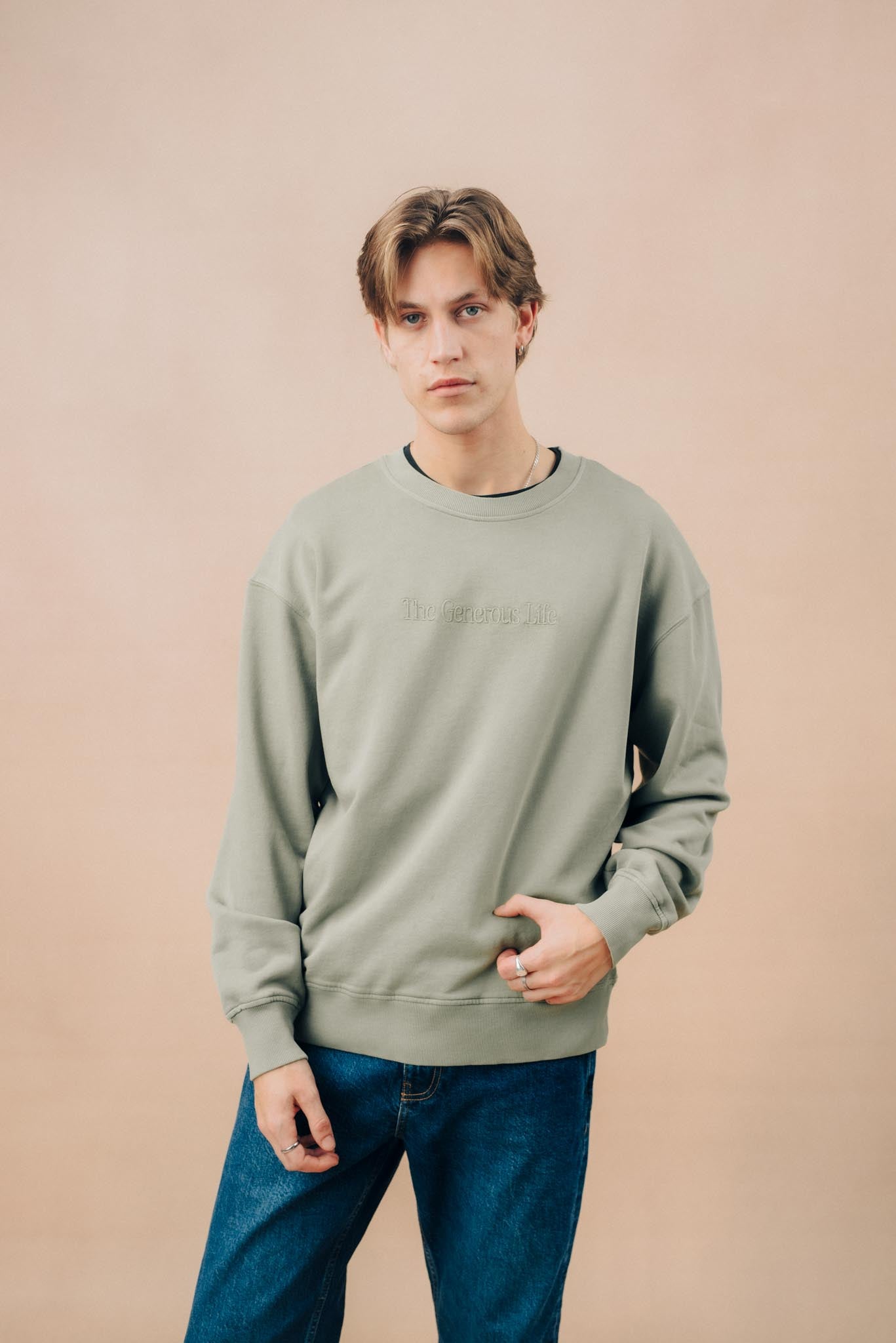 Generous Small Type Sweatshirt