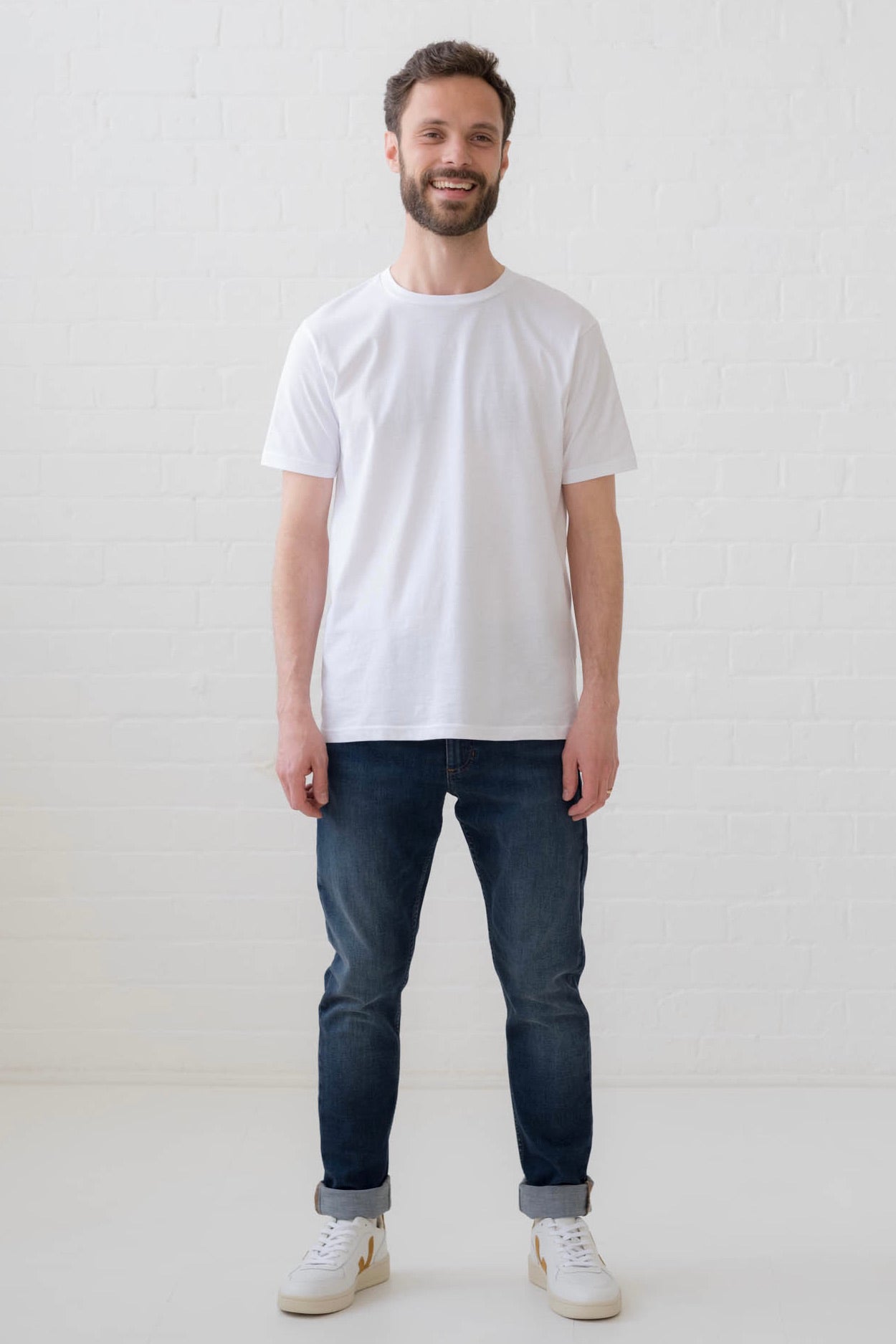Slim Dark Wash Organic Jeans