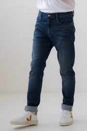 Slim Dark Wash Organic Jeans