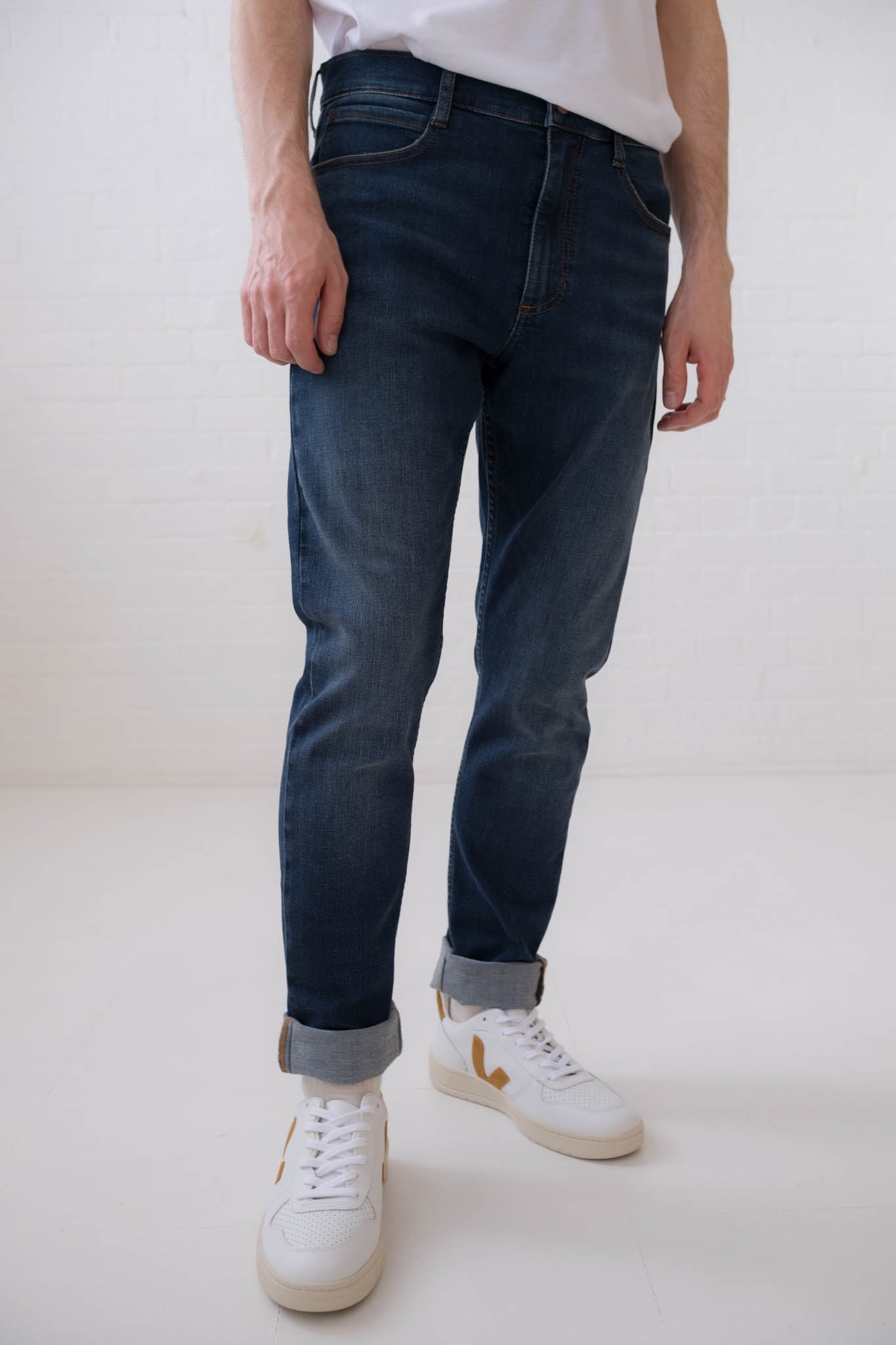 Slim Dark Wash Organic Jeans – Yes Friends