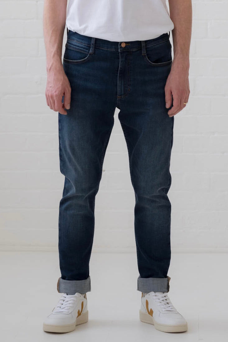 Slim Dark Wash Organic Jeans