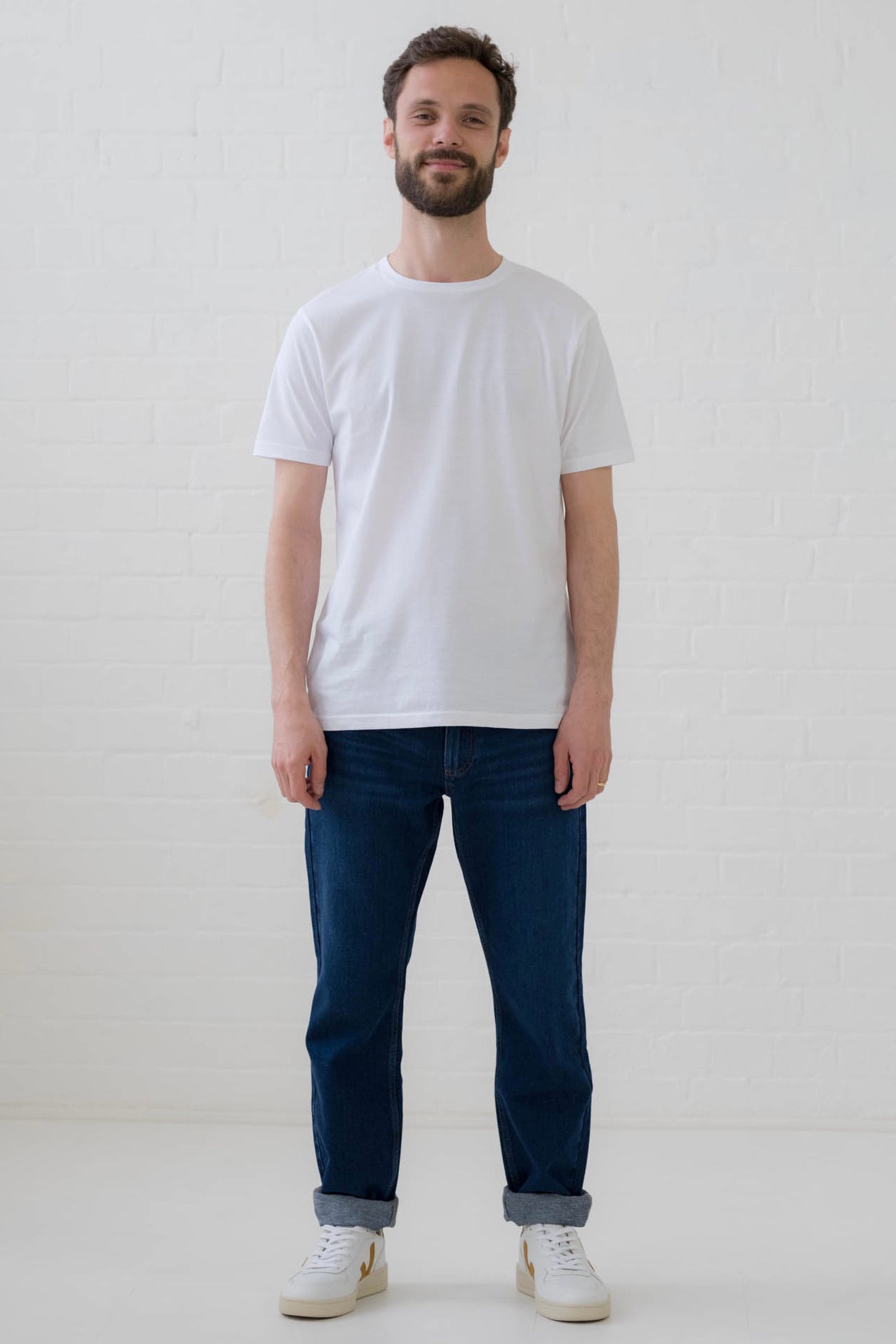 Regular Dark Wash Organic Jeans