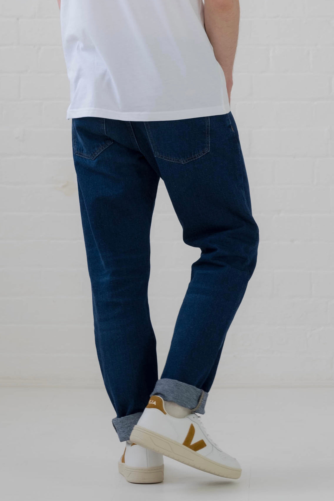 Regular Dark Wash Organic Jeans