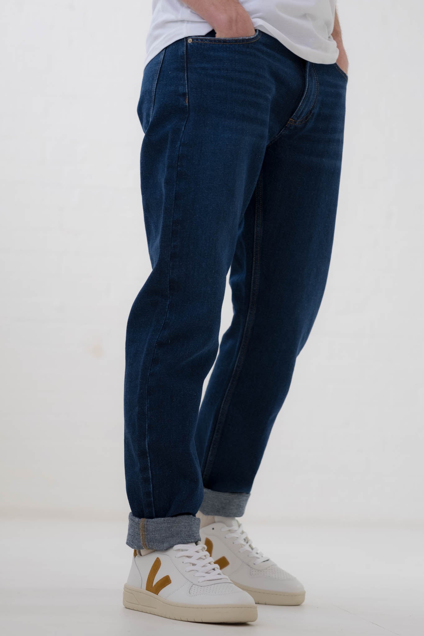 Regular Dark Wash Organic Jeans