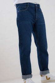 Regular Dark Wash Organic Jeans