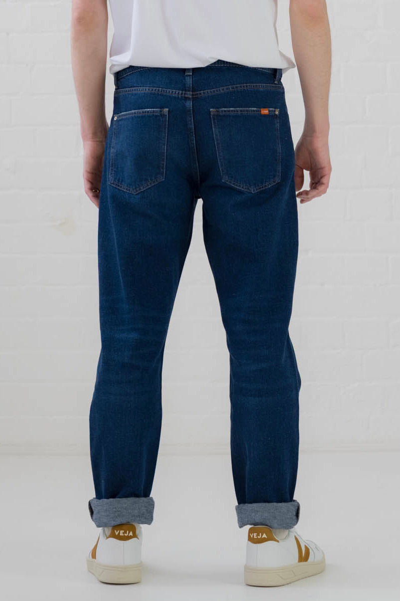 Regular Dark Wash Organic Jeans