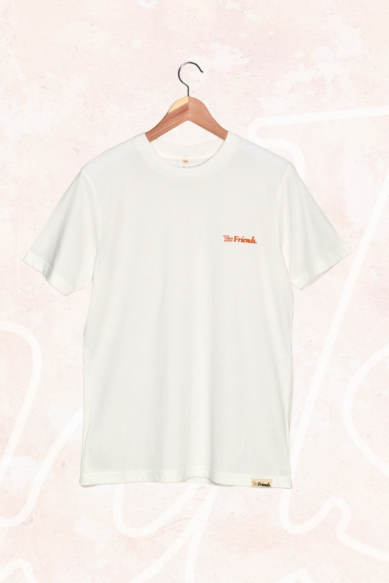 orange friends shirt